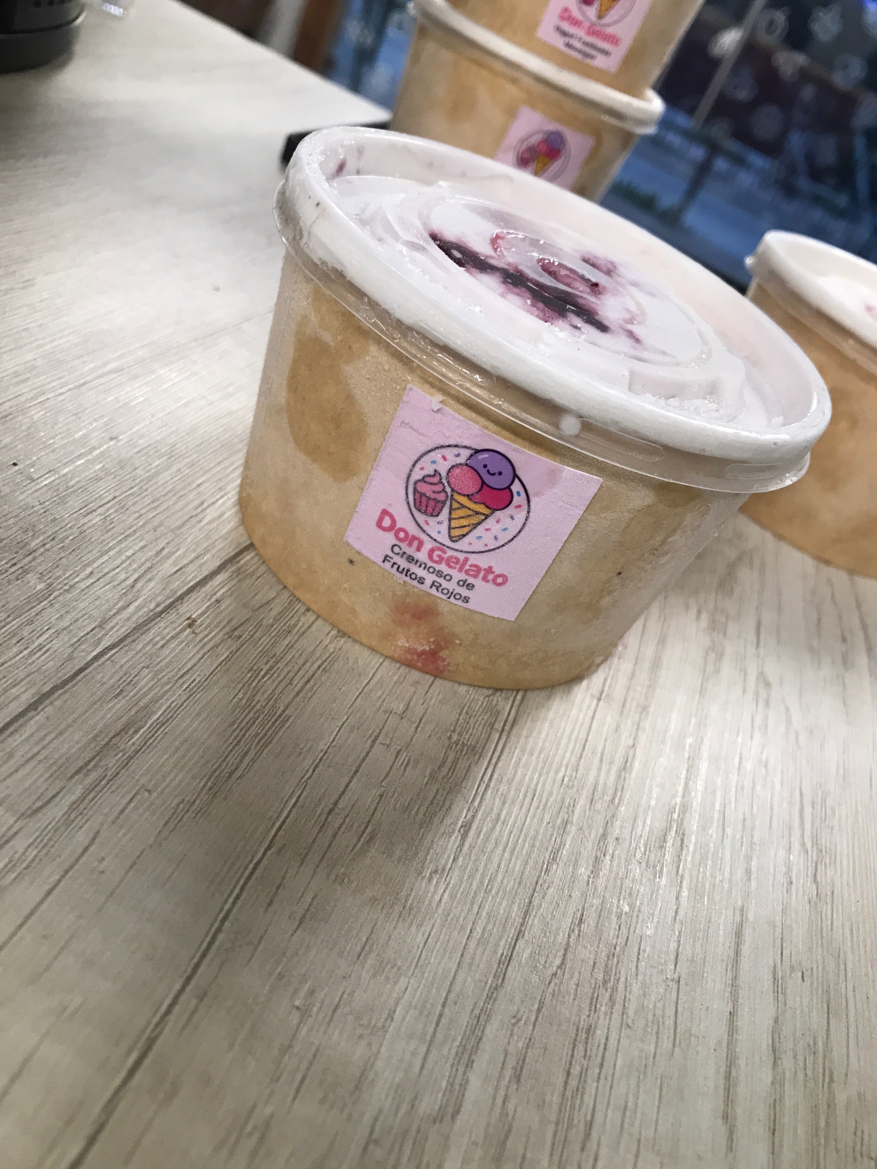 Cremoso frutos rojos 250cc