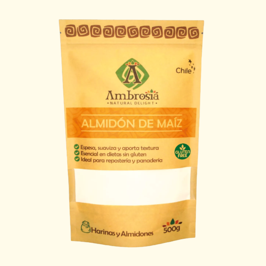 Almidón de Maíz Ambrosia Natural Delight - 500 g