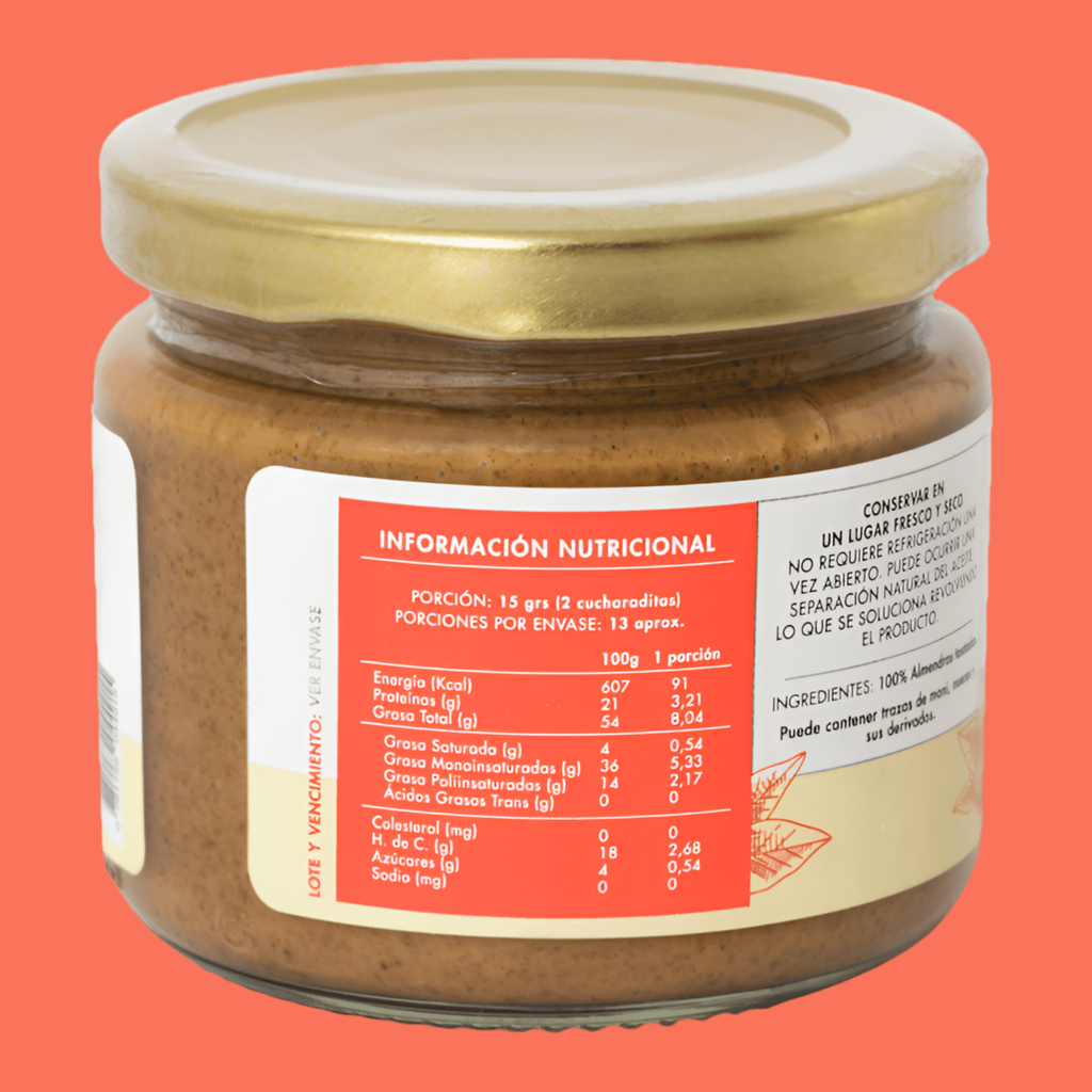 Mantequilla de Almendras Manare - 200 gr