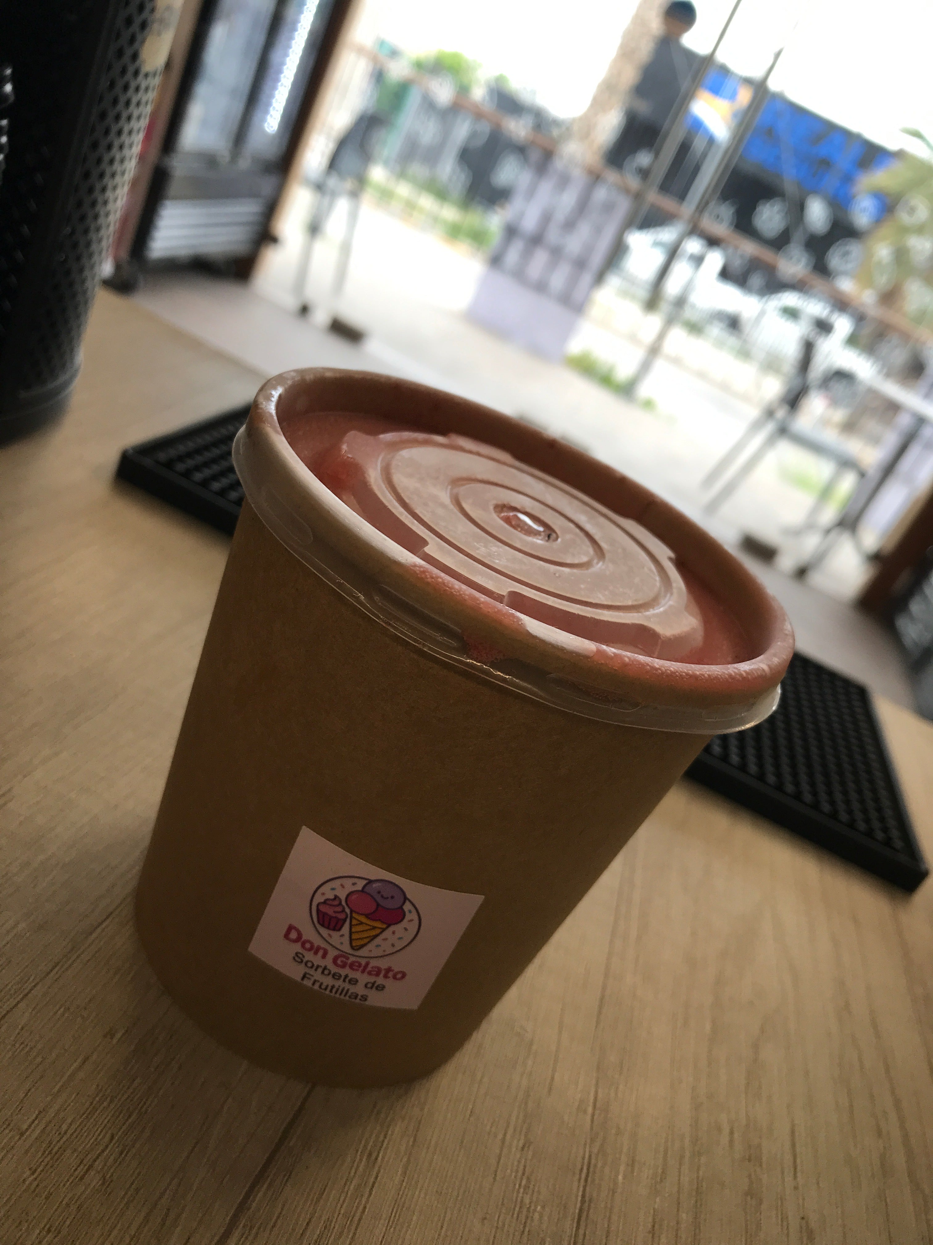 Sorbete de frutillas 500 cc