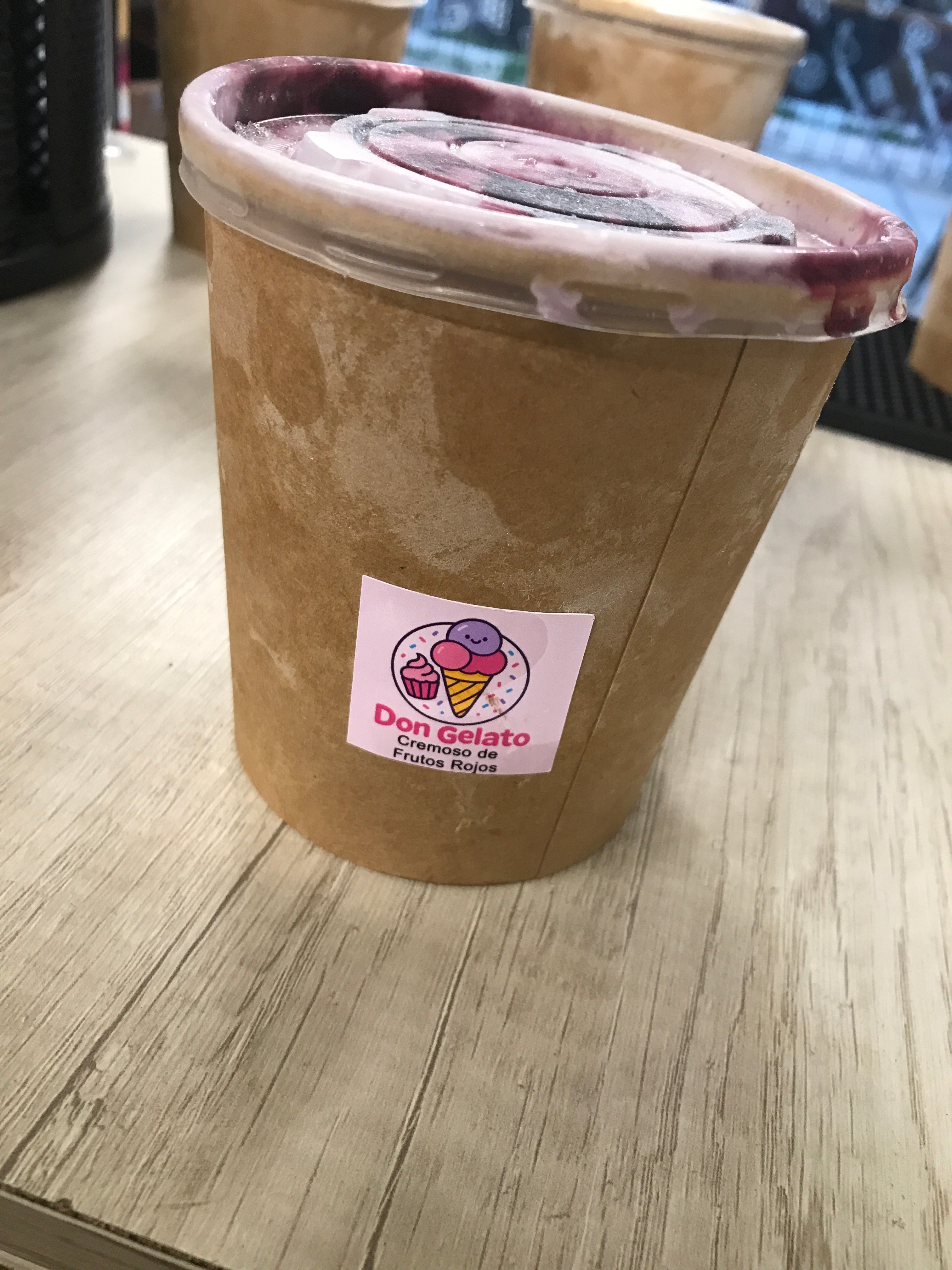 Cremoso de frutos rojos 500cc