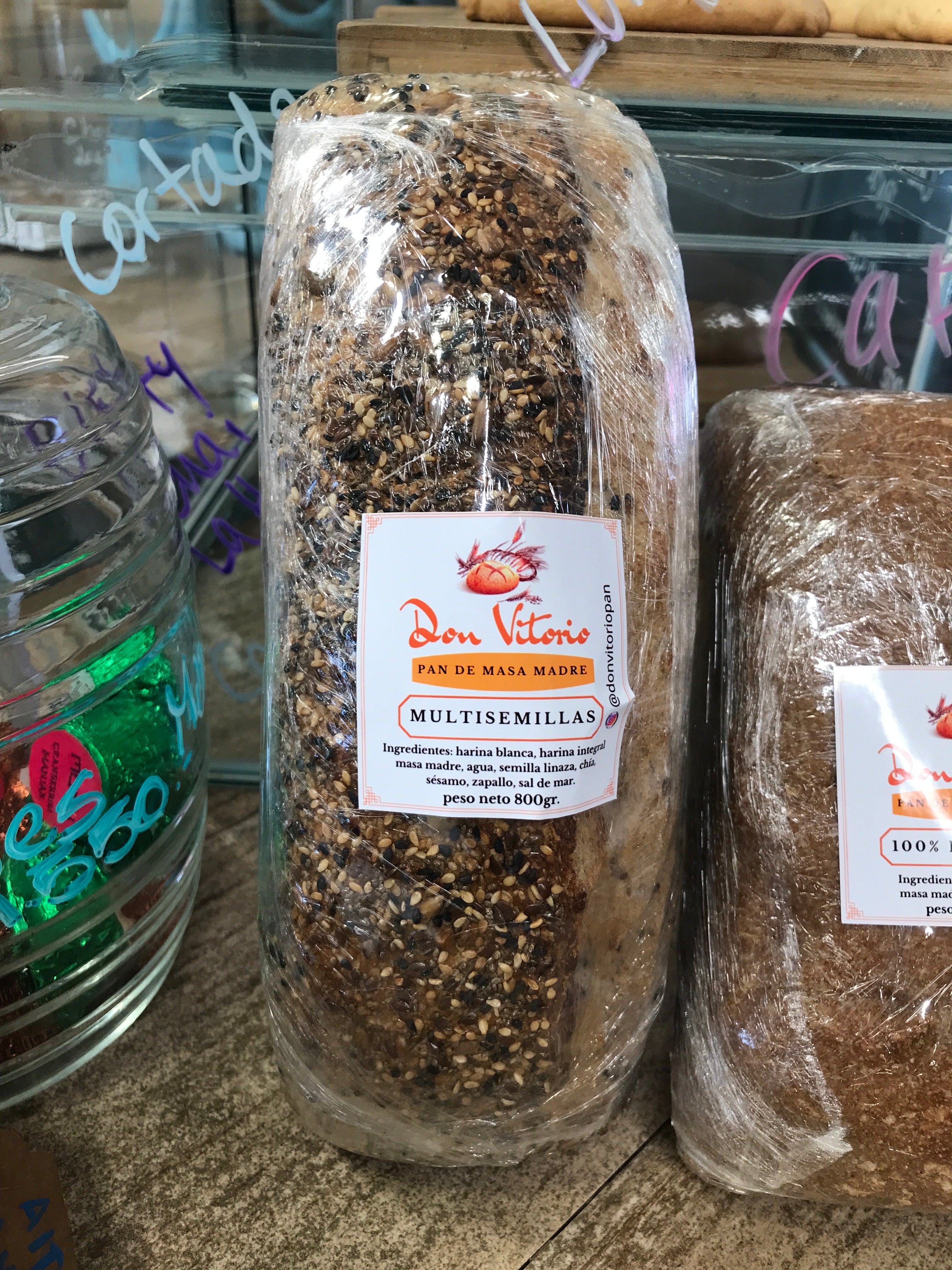 Pan don vitorio multisemillas
