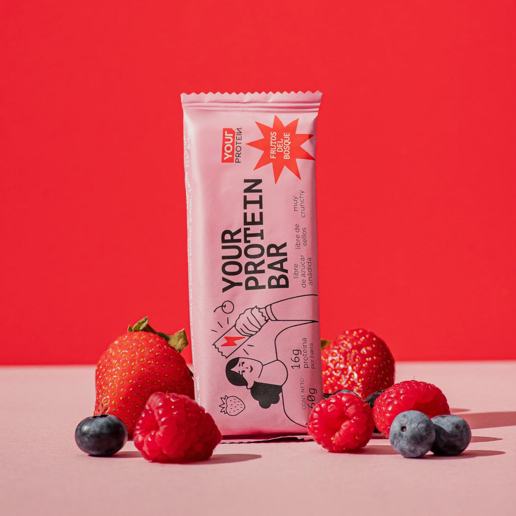 Barra Proteína Frutos del Bosque Your Protein - 60 gr