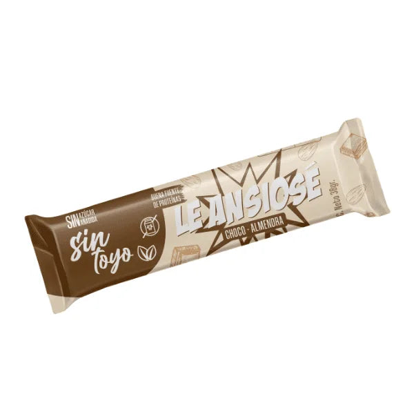 Barra Le Ansiosé Chocolate Almendra Sin Toyo - und 38 gr