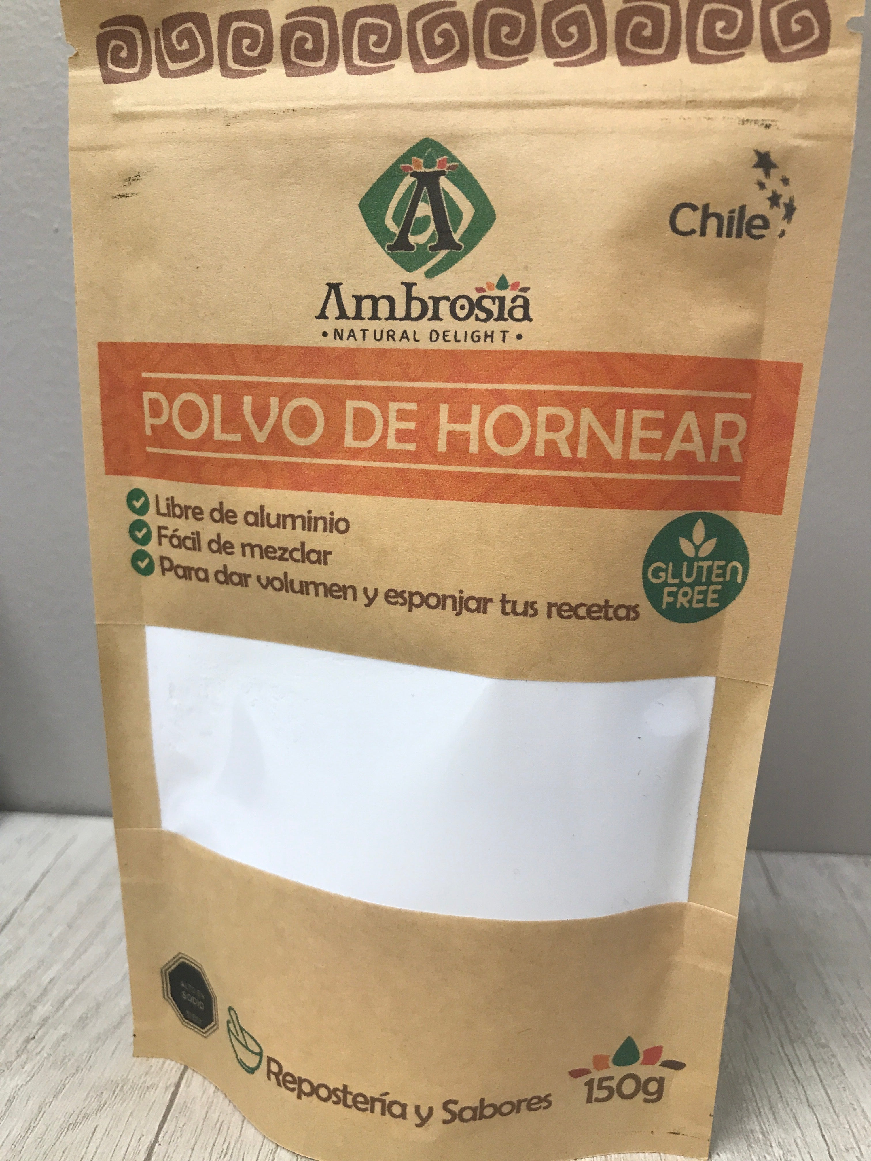 Polvo de Hornear Ambrosia Natural Delight - 150 gr
