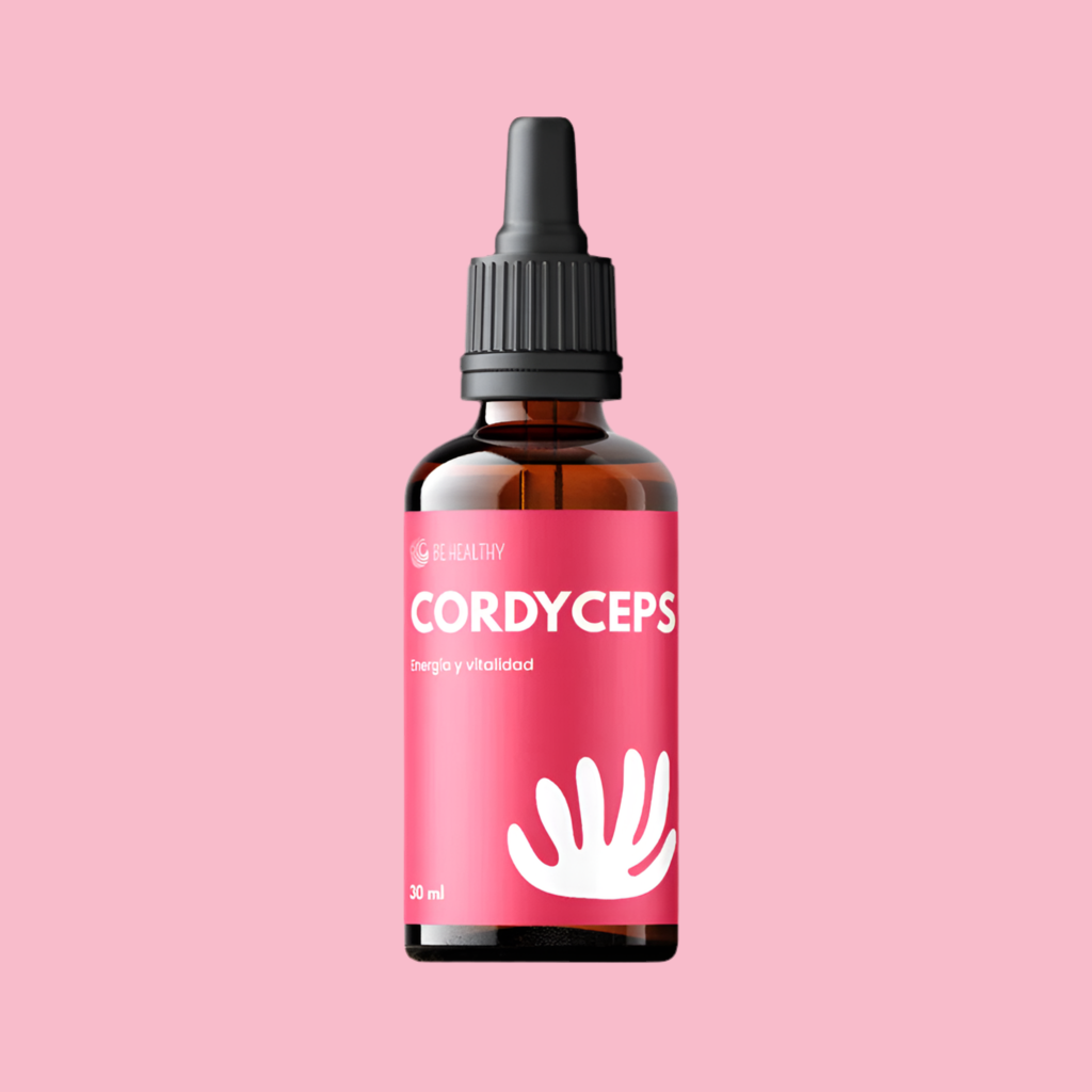 Cordyceps Terapia Hongos Adaptógenos Energía & Vitalidad  BE HEALTHY - 30 días