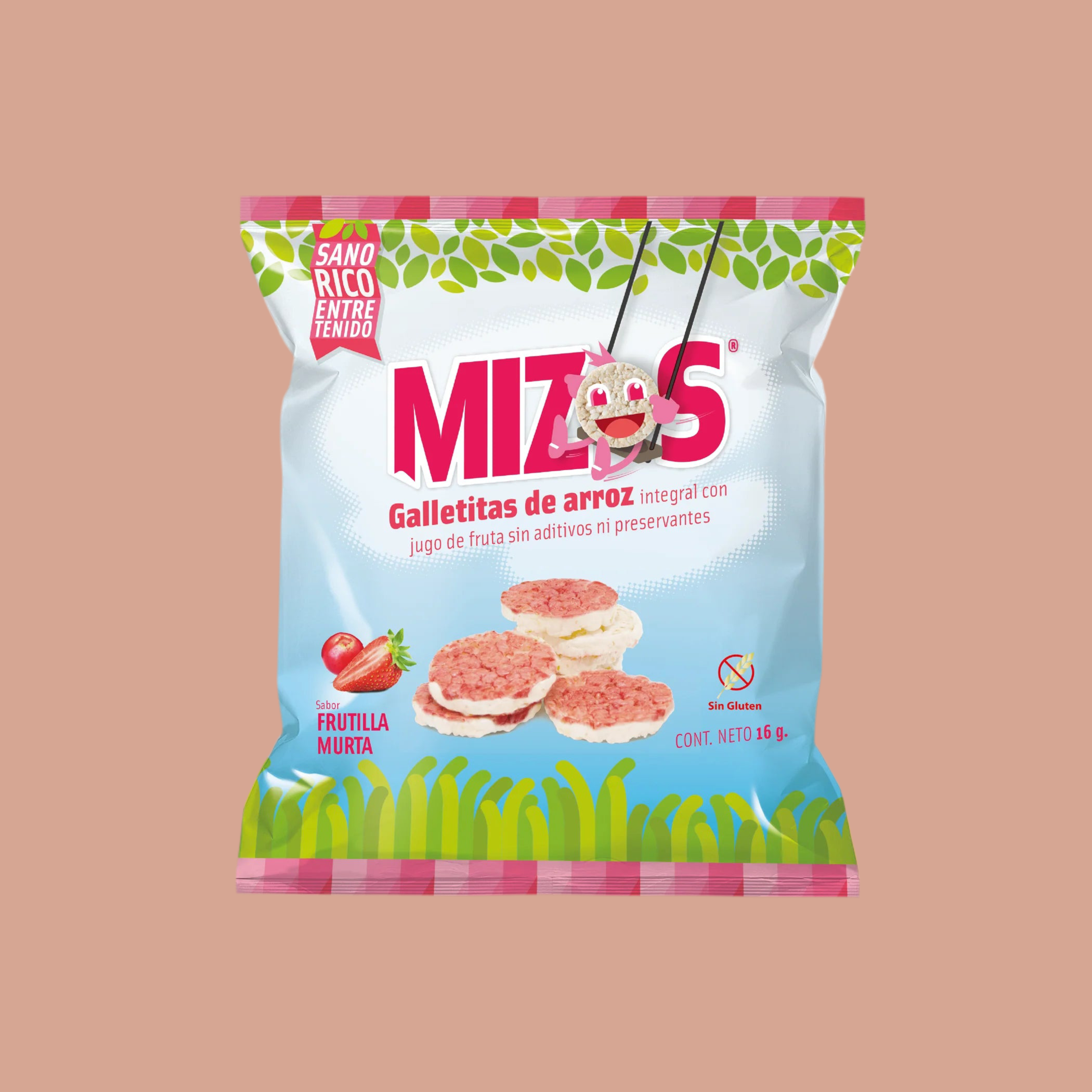 Galletas Manzana Mizos - 25 gr