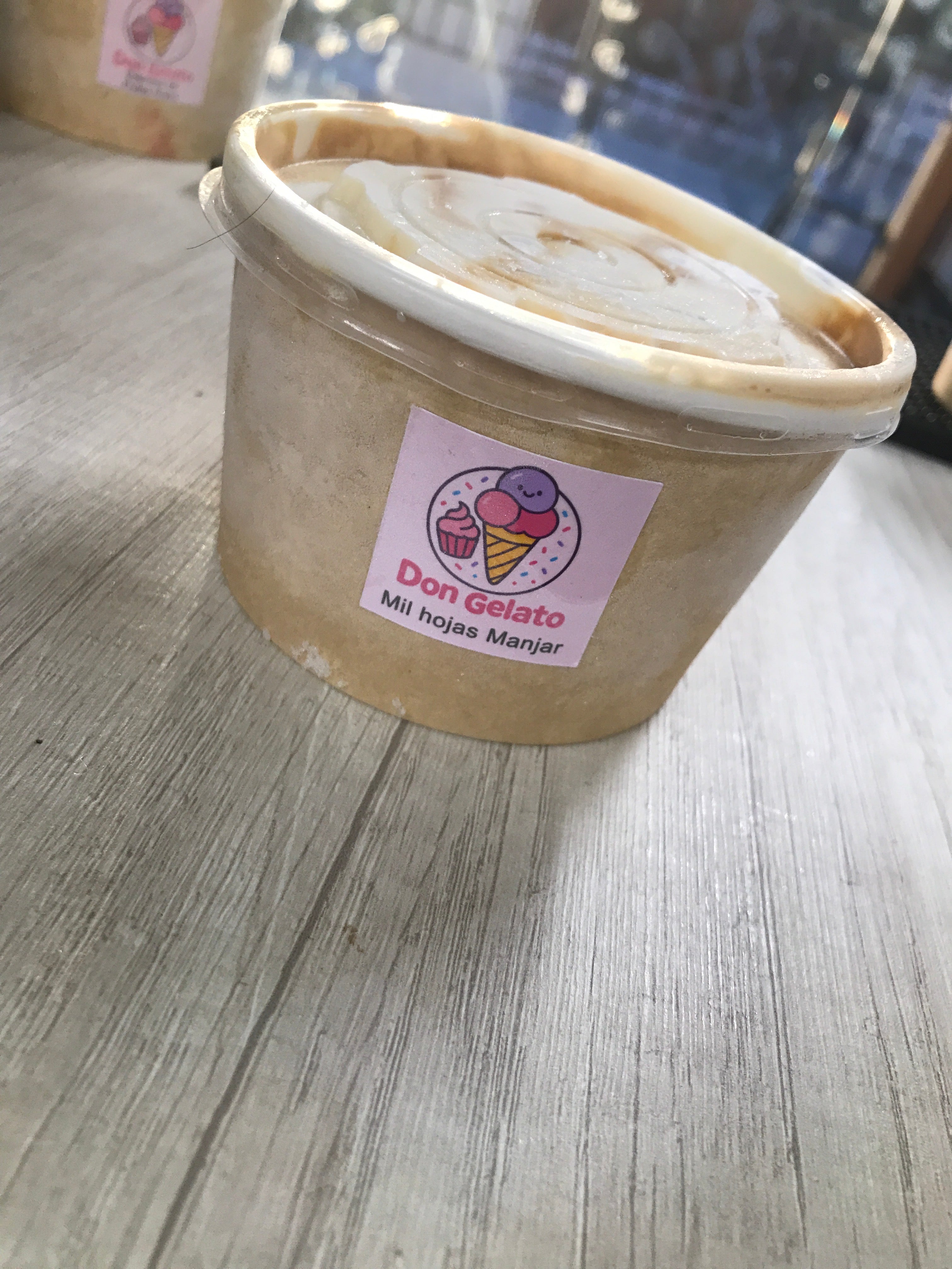 Mil hoja manjar 250cc