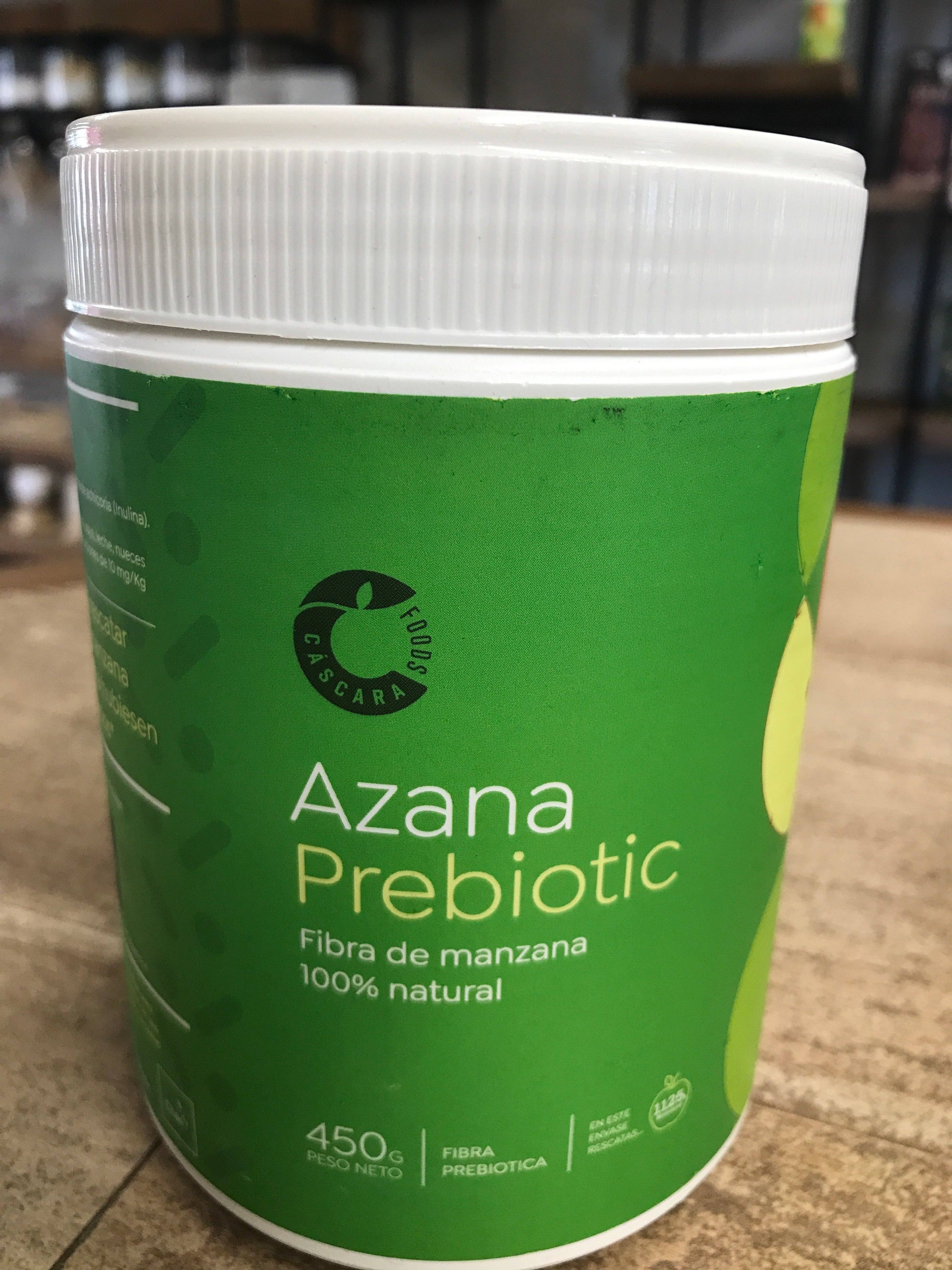 Azana Prebiotic Fibra de Manzana Cascara Foods - 450 gr
