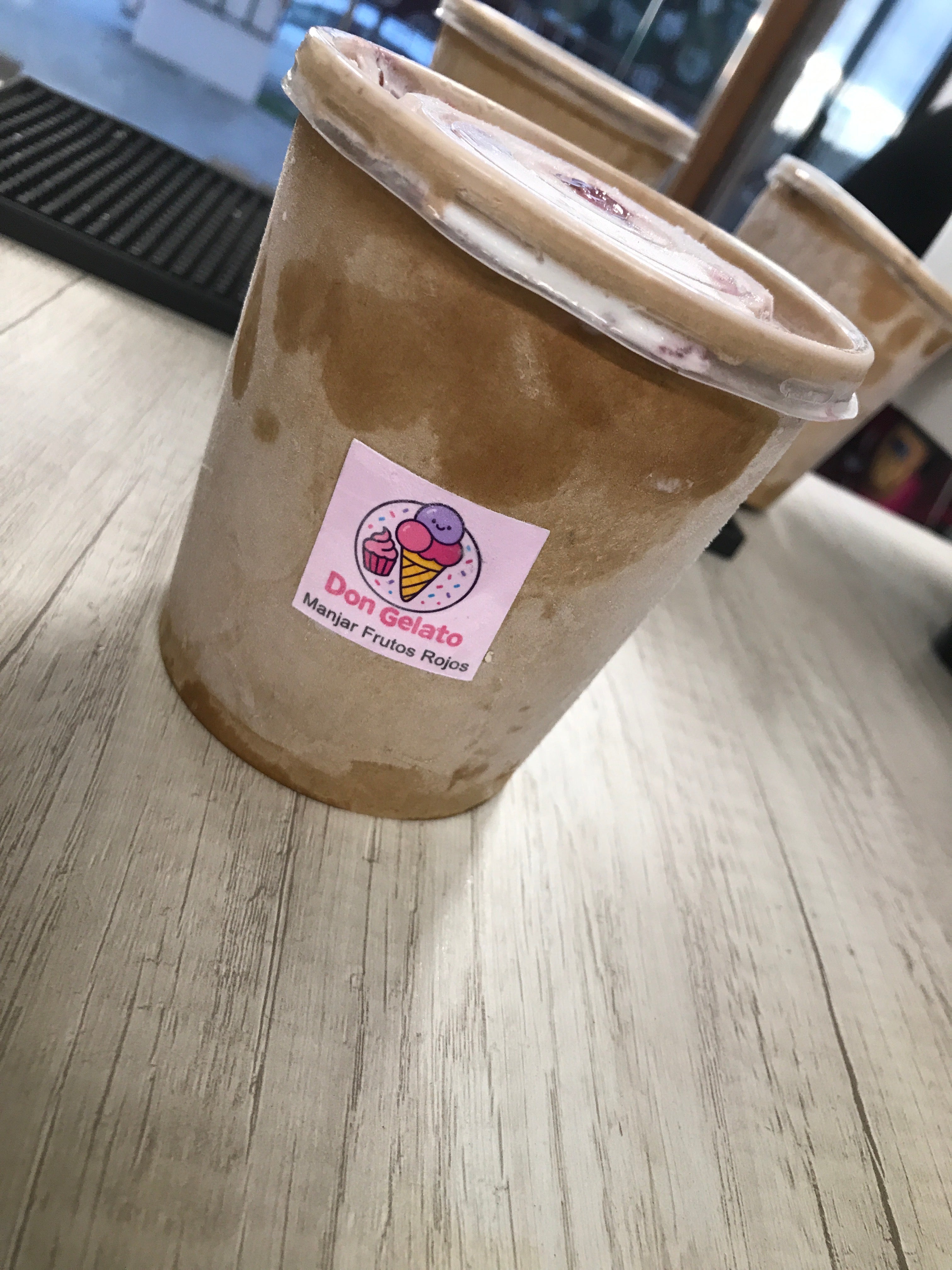 Manjar frutos rojos 500cc