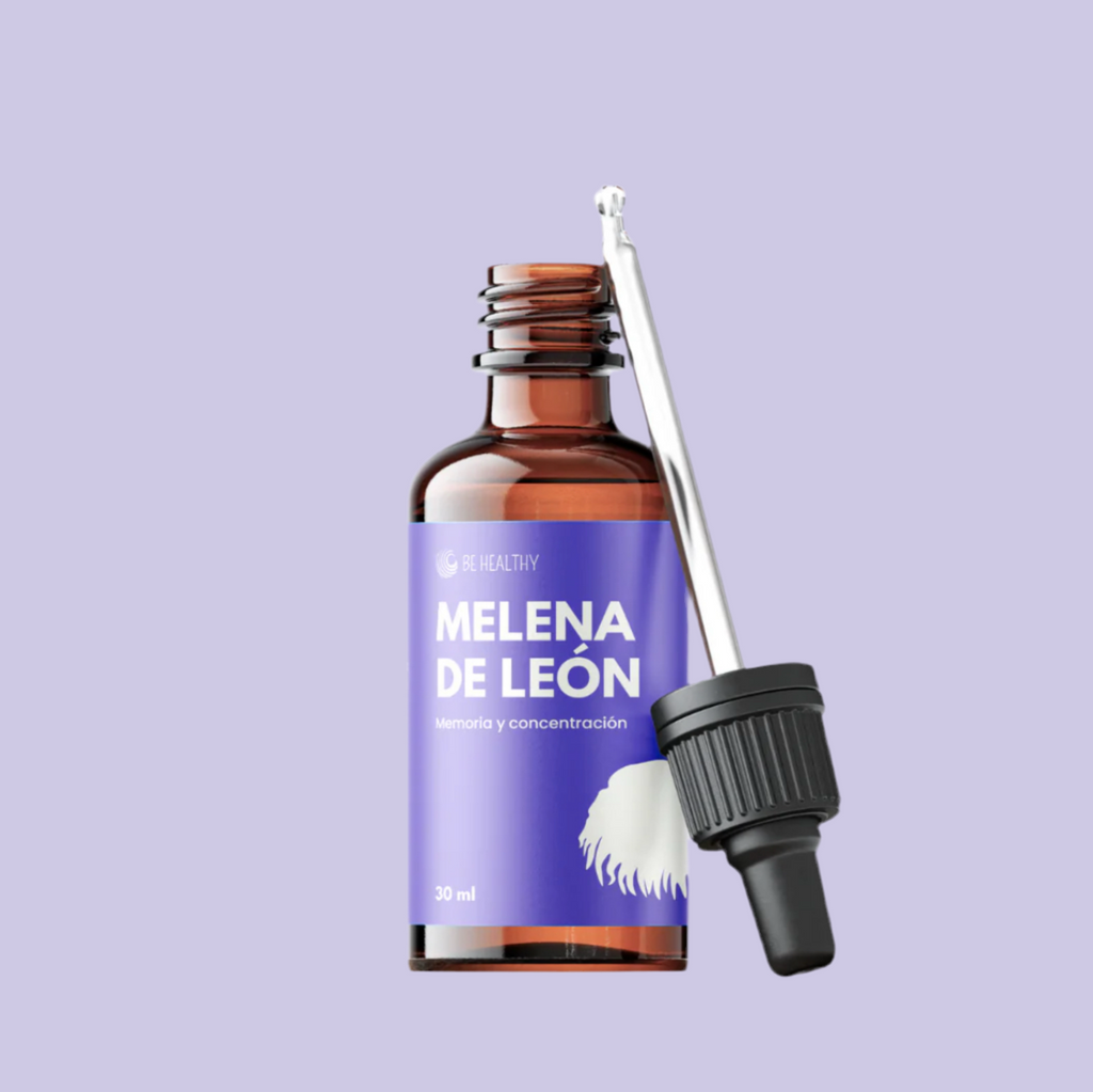 Melena de León Terapia Hongos Adaptógenos Memoria & Concentración Be Healthy - 30 días