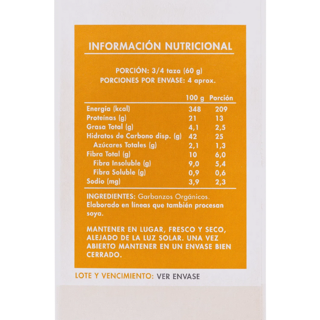 Pasta de Garbanzos Manare - 250 gr