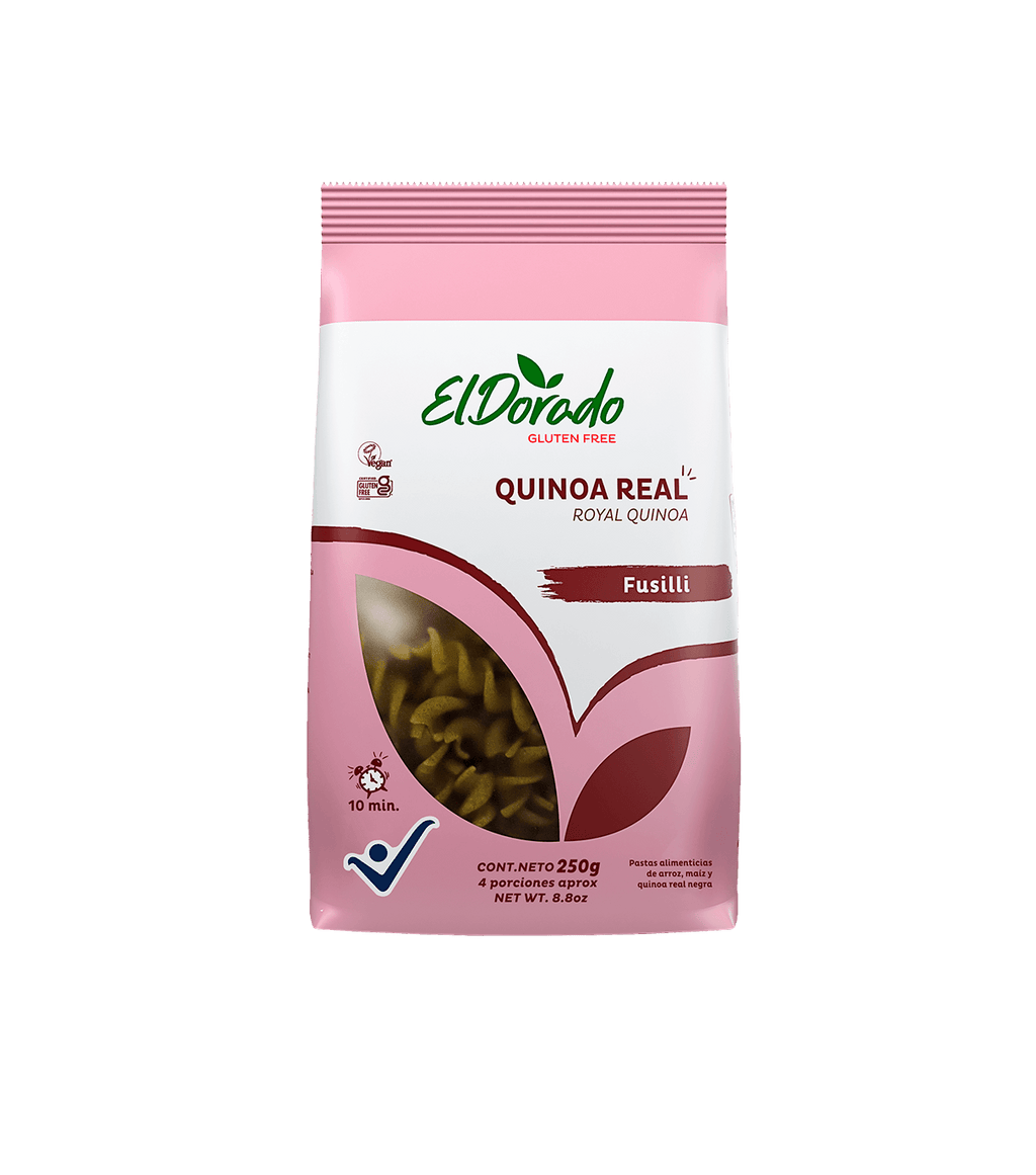 Fusilli Quinoa Real El Dorado - 250 gr