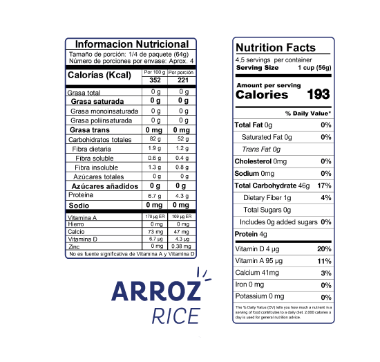 Fusilli Arroz Rice  El Dorado - 250 gr