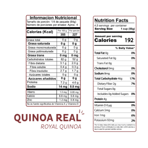 Fusilli Quinoa Real El Dorado - 250 gr