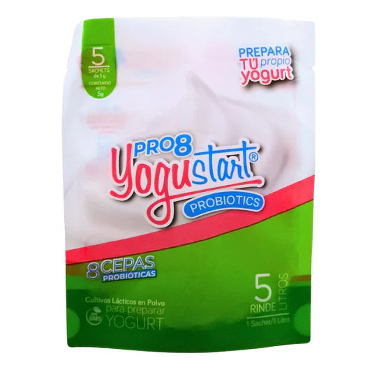 Pro8 Yogustart Probióticos - 5 Sachet