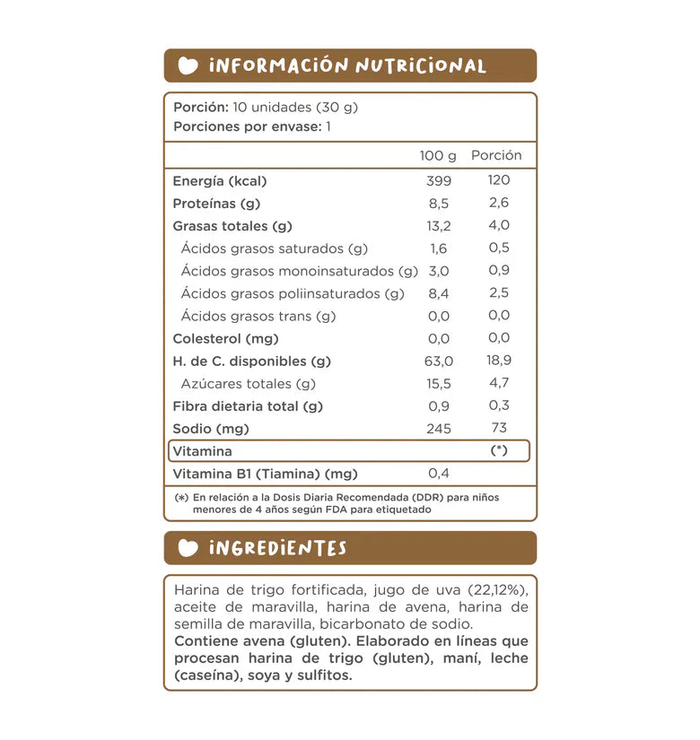 Galletas Infatiles Cookids Kuna - 30 gr