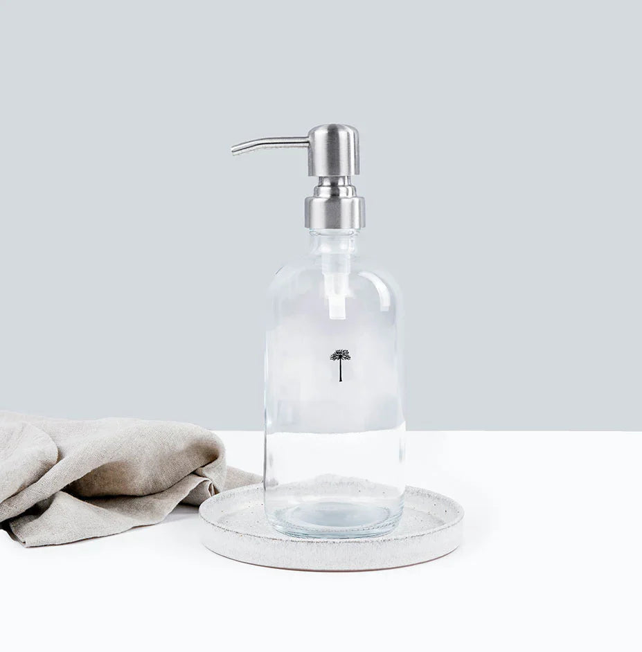 Dispensador Lavaloza Vidrio Transparente Casa Nativa - 500 ml