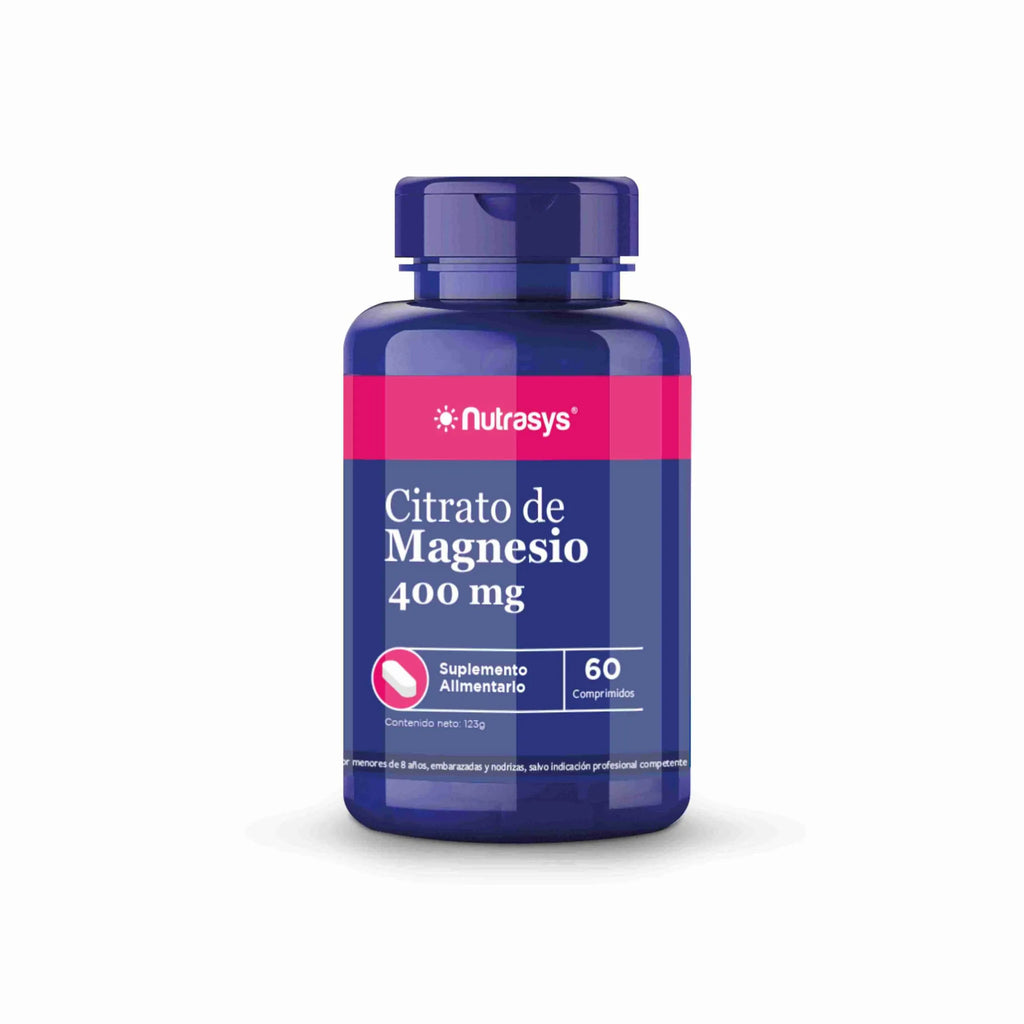 Citrato de Magnesio 400 mg Nutrasys - 60 comprimidos